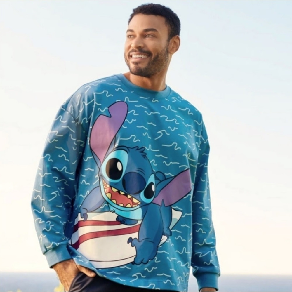 NEW disney stitch long sleeve tee ⚡️ s